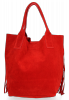 Dámská kabelka shopper bag Vittoria Gotti červená VPOS9